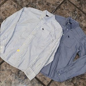 Boys Abercrombie shirts size Large